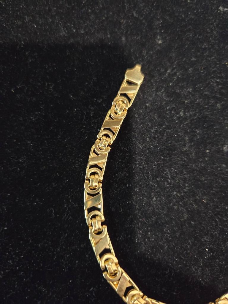 14 k gouden armband 12,8 gram, Ophalen of Verzenden, Nieuw, Goud, Goud