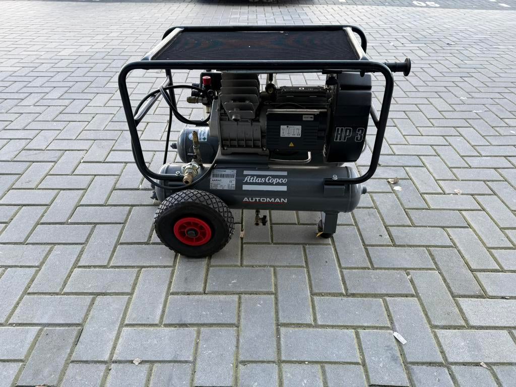 Atlas Copco Compressor, 100 liter of meer, Ophalen of Verzenden, Zo goed als nieuw, Minder dan 200 liter/min