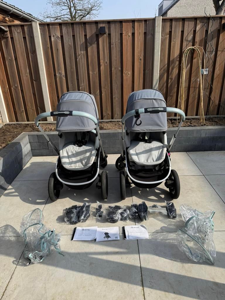 Quinny Hubb duo wagen 2 x, Ophalen, Zo goed als nieuw, Overige merken