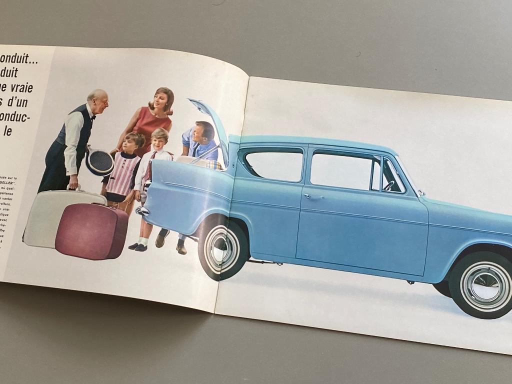 Brochure Ford Anglia (circa 1965)
