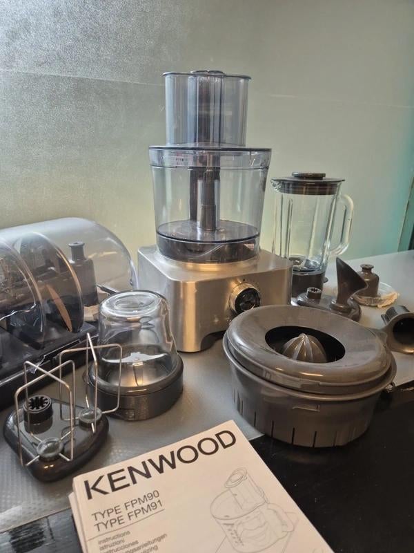 Kenwood FPM910 (Heel goed/Beschadigd), Overige typen, -, -, Zilver