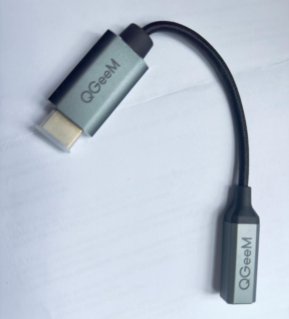 Mini displayport adapter naar HDMI, Ophalen of Verzenden, Zo goed als nieuw, Minder dan 2 meter, Overige kabels