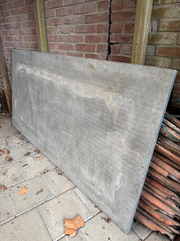 Chinees Hardsteen Tafelblad - 200x90 cm - Gezoet, Ophalen, Overige materialen, ., .