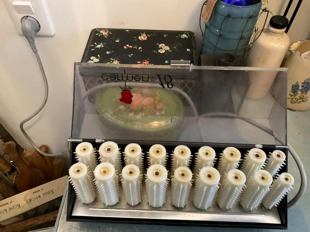 Carmen krulsets 2 sets prima werkend zie foto’s €17,50/15.50, Ophalen of Verzenden, Gebruikt