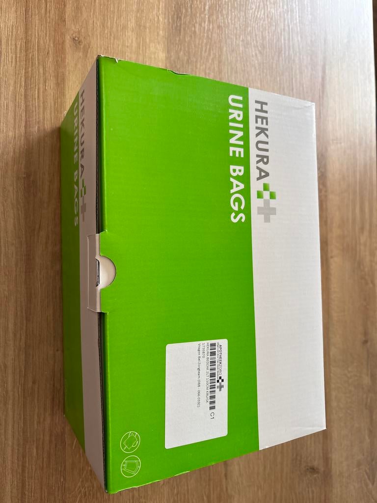 Hekura urine bags 10 dozen (100stuks), Diversen, Verpleegmiddelen, Ophalen, Nieuw
