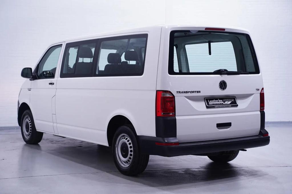 Volkswagen Transporter 2.0 TDI L2H1 150pk Windo € 12.800,0, Stof, Gebruikt, Euro 6, 4 cilinders