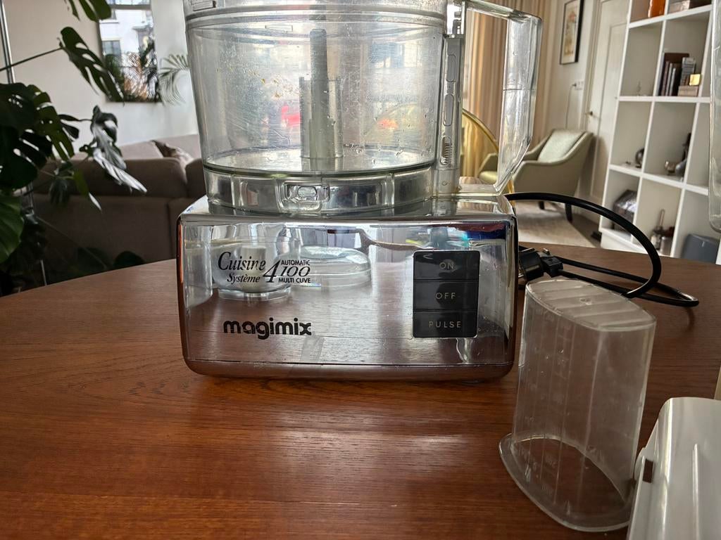 Magimix cuisine systeme 4100 automatique multi cuvee, Ophalen, 3 snelheden of meer