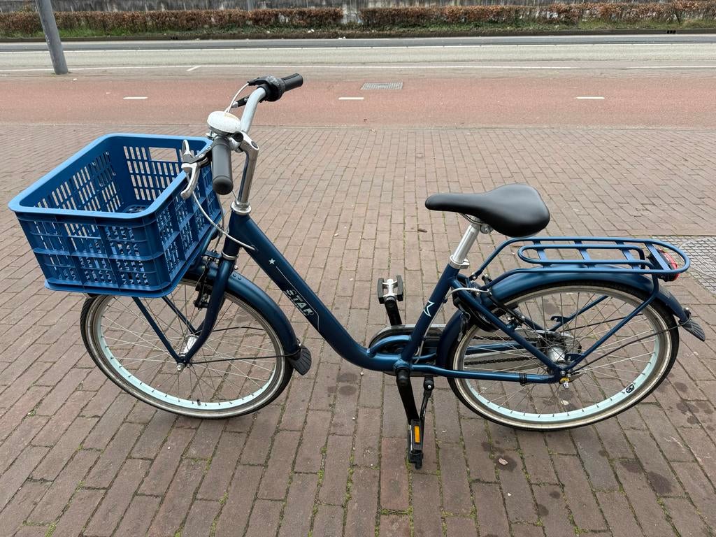 Batavus Star 24 inch kinderfiets - Zo goed als nieuw, Fietsen en Brommers, Ophalen, Zo goed als nieuw, 24 inch, Handrem