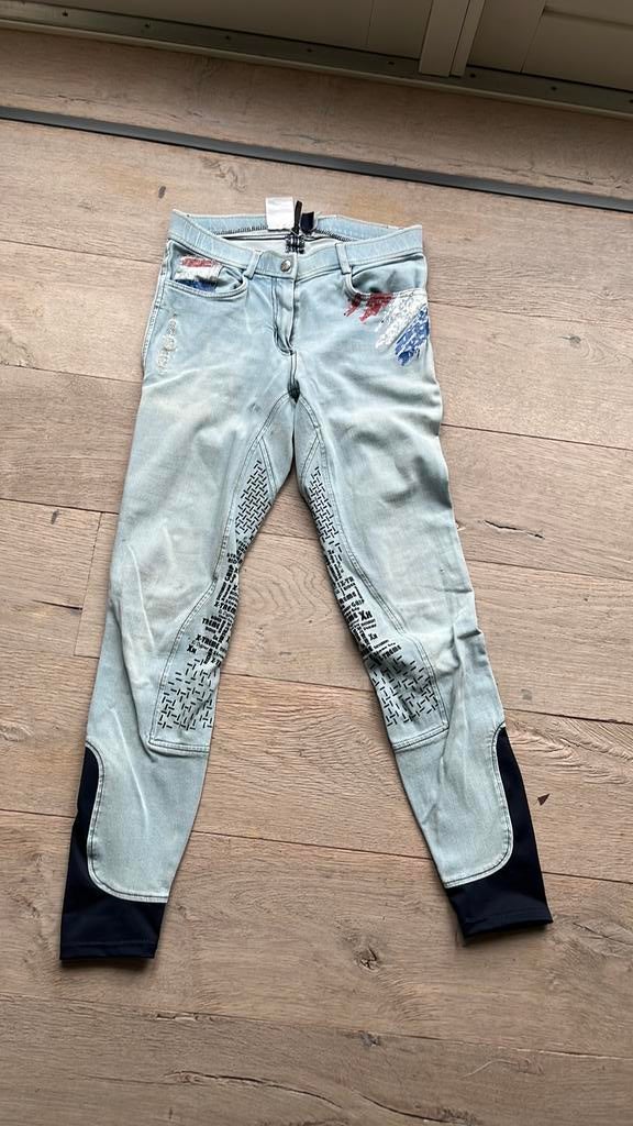 Eurostar maat 38 paardrijbroek, Dieren en Toebehoren, Paardrijkleding, Ophalen, Gebruikt, Dressuur, Onderkleding