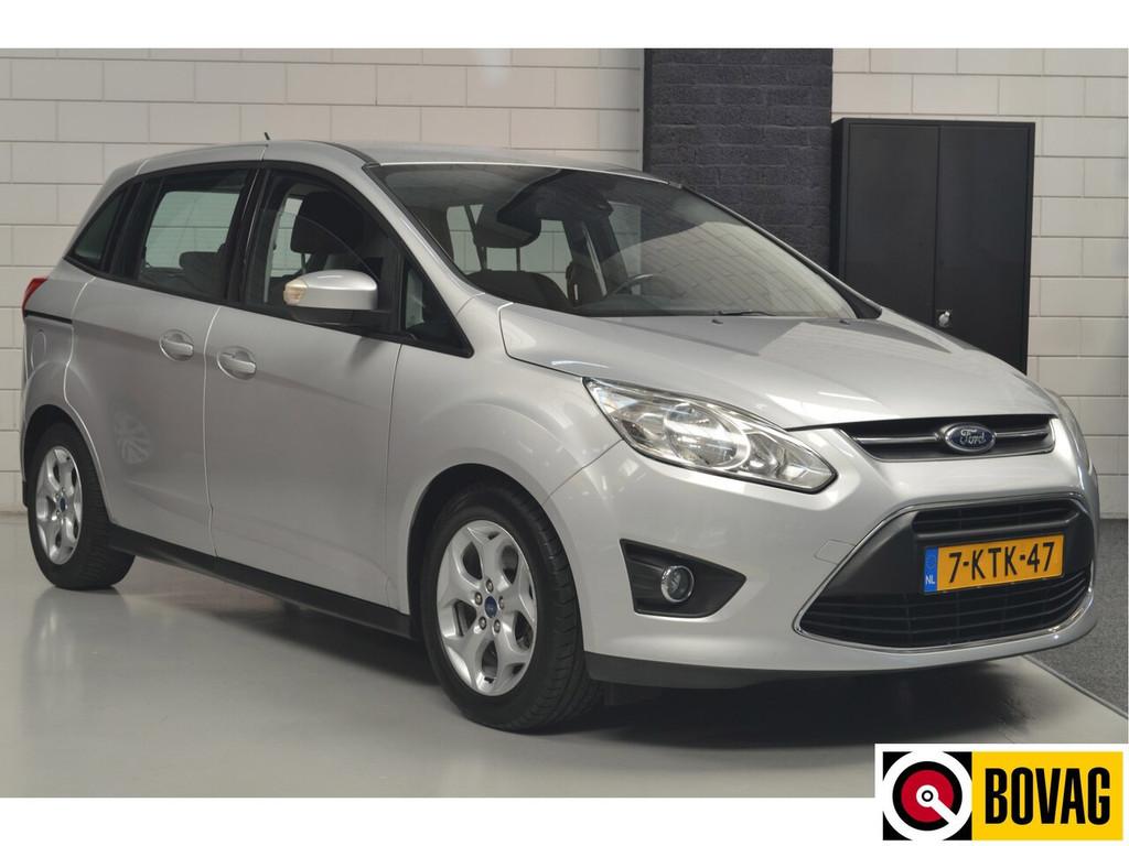 Ford Grand C-Max 1.0 Lease Trend // AIRCO // CRUISE // NAVI, Voorwielaandrijving, Gebruikt, Origineel Nederlands, Handgeschakeld