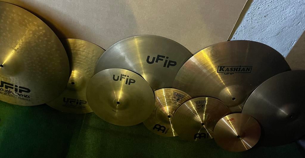 Diverse bekkens:Ufip,Tosco,Kashian,Meinl, Ophalen of Verzenden, Zo goed als nieuw, Overige merken