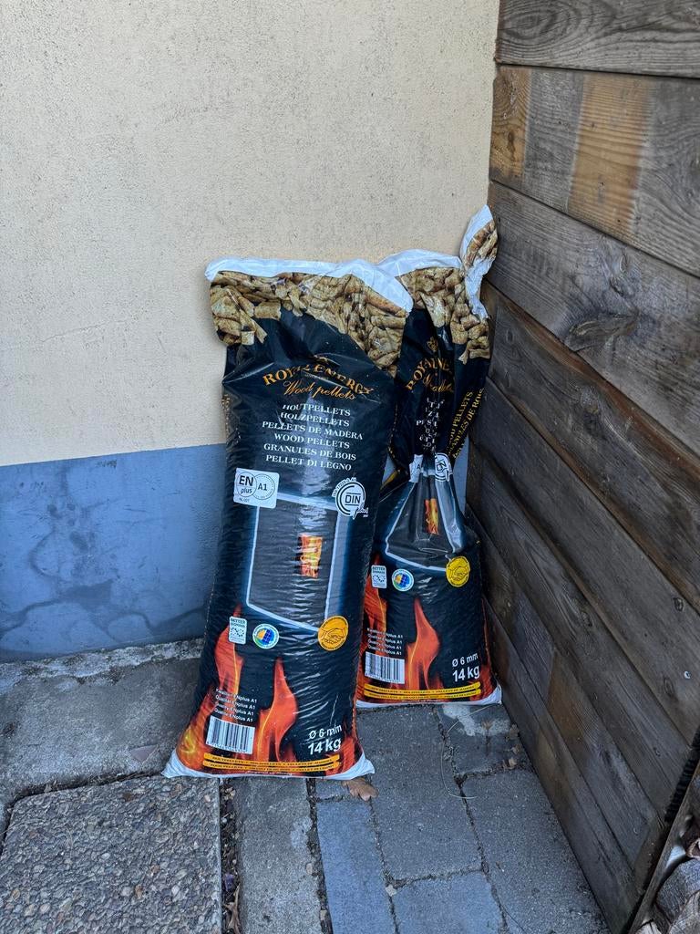 Pelletkorrels | Royal Energy 14kg, Minder dan 3 m³, Ophalen of Verzenden