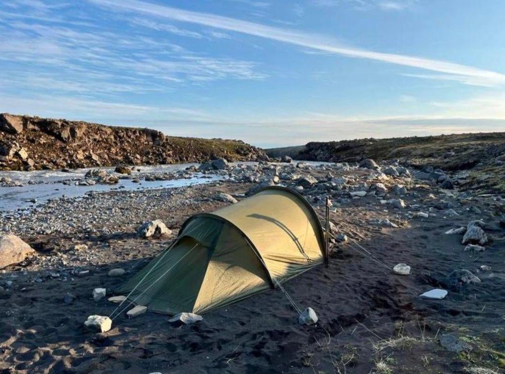 Fjällraven Abisko lite 2 lichtgewicht trekkers tent, Caravans en Kamperen, Tenten, Ophalen of Verzenden, Zo goed als nieuw, Tot en met 2