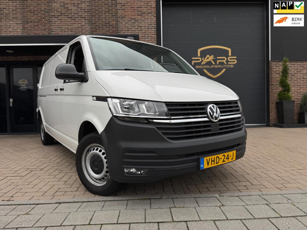 Volkswagen Transporter 2.0 TDI T6 L2H1 28 110PK Highline Dub, Auto's, Bestelauto's, Voorwielaandrijving, Gebruikt, 4 cilinders