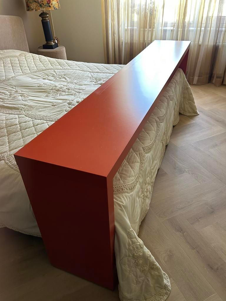 Bedtafel op wielen, Huis en Inrichting, Ophalen of Verzenden, Rechthoekig, 60 cm of meer