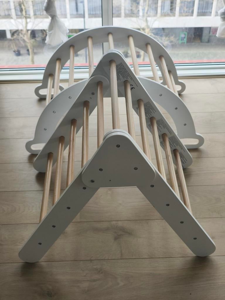 3-delige Peuter Gym Set - Klimmen & Binnenplezier, Ophalen of Verzenden, Zo goed als nieuw, Klimwand