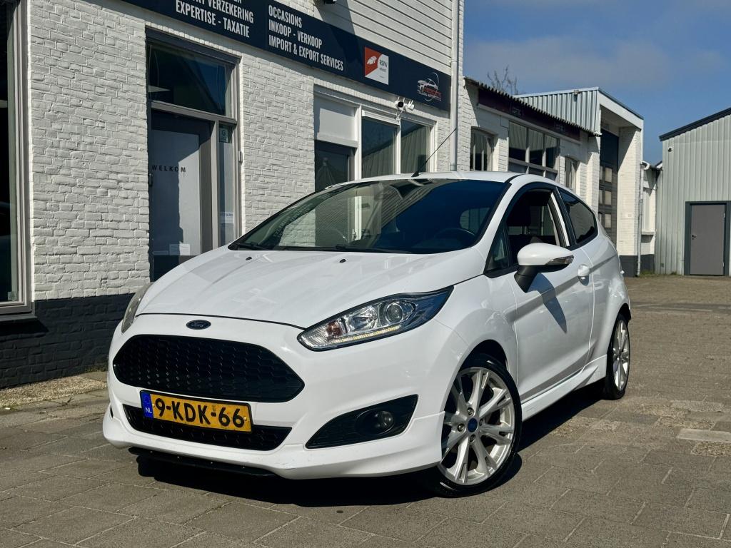 Ford Fiesta 1.0 EcoBoost Sport *NAP* (bj 2013), Euro 5, Zwart, Origineel Nederlands, Bedrijf
