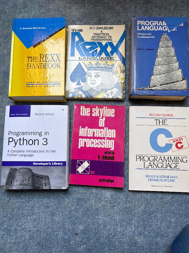 Programmeren boeken vintage, Gelezen, Diverse auteurs, Ophalen of Verzenden, Overige onderwerpen