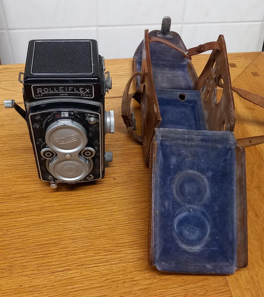 Camera Rolleiflex - rond 1954 - Carl Zeiss Jena - Compur, Verzenden, Gebruikt, Compact, Overige Merken