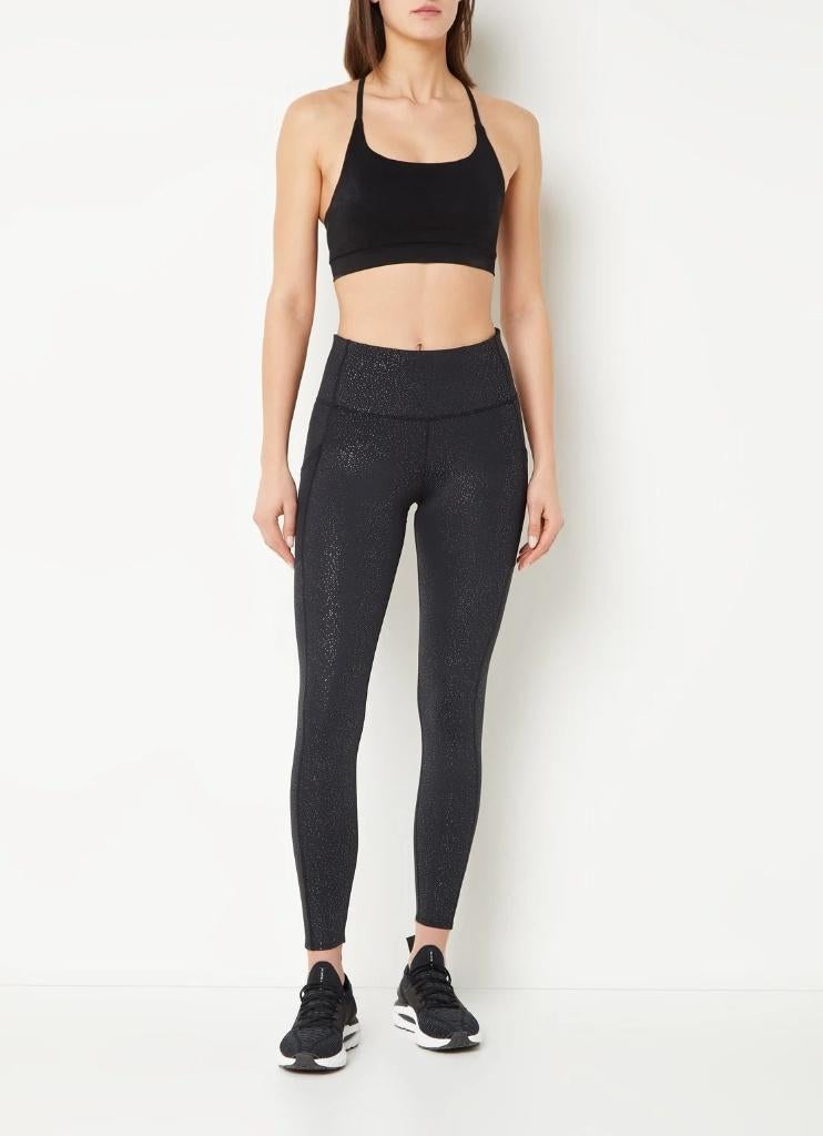 Hunkemöller HKMX Sportlegging met Glitters, Zwart Sparkle, L, Kleding | Dames, Sportkleding, Verzenden, Zwart, Maat 42/44 (L)