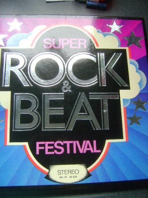 super rock & beat festival  box met 7 lp's, Ophalen of Verzenden, Gebruikt, 12 inch, Poprock
