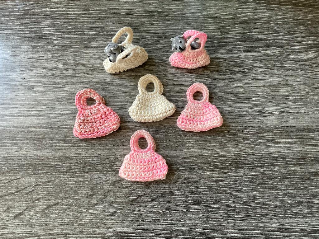 Leuke kleine tasjes voor beertjes en kleine popjes € 3, 00, Verzenden, Nieuw, Accessoires