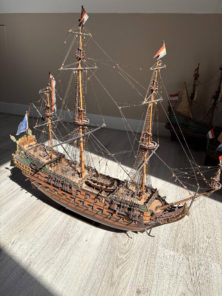 De Friesland 1663 modelschip, Hobby en Vrije tijd, Modelbouw | Boten en Schepen, Ophalen, Zo goed als nieuw, Overige merken