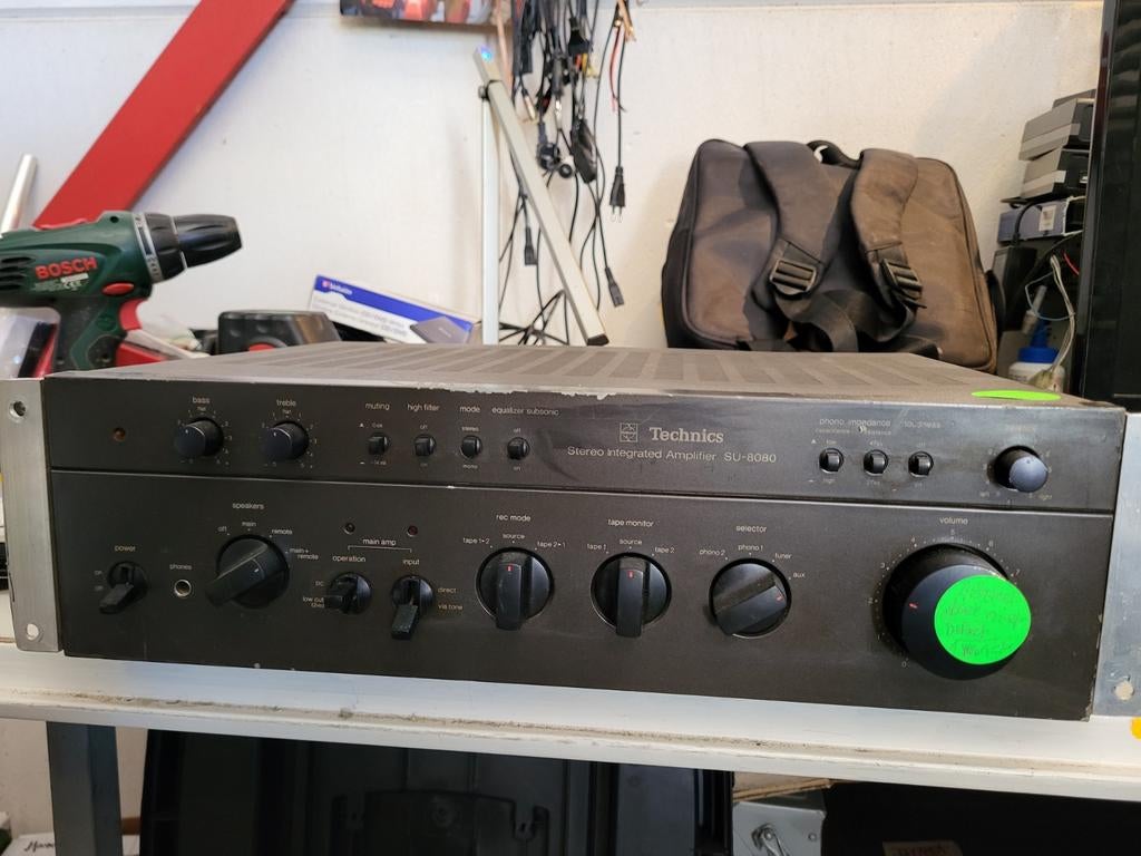 Technics Stereo Integrated Amplifier SU-8080, Audio, Tv en Foto, Stereo-sets, Ophalen, Gebruikt, Overige merken