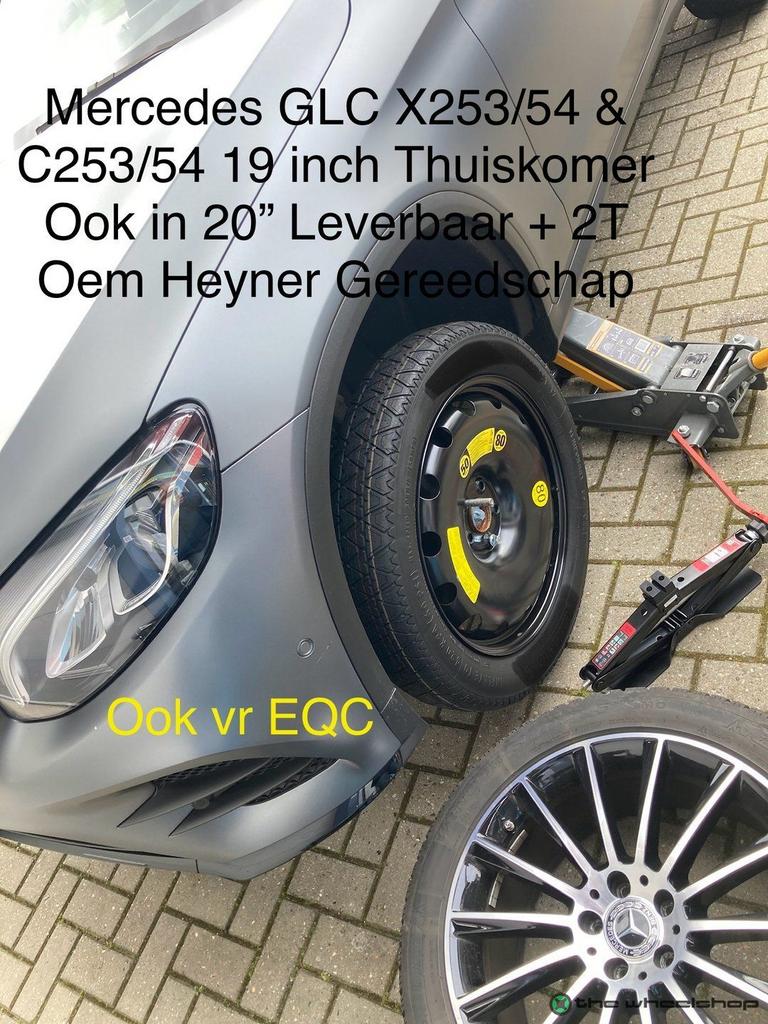Reservewiel Thuiskomer Audi A6 Mercedes E, GLB, VW Tiguan 20, Auto-onderdelen, Banden en Velgen, Gebruikt, 145 mm, -, -