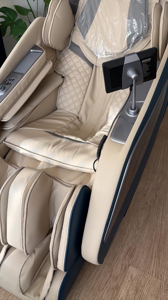 Luxe 4D Massagestoel, Sport en Fitness, Massageproducten, Ophalen, Zo goed als nieuw, Massagestoel of Kussen