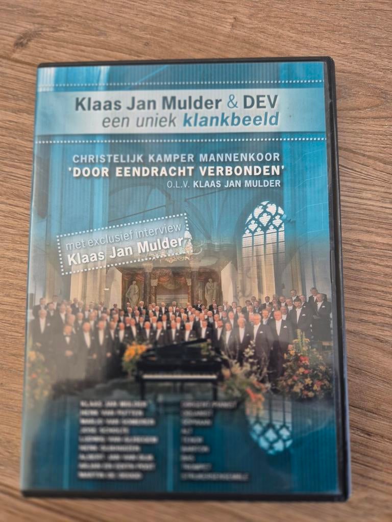 Klaas Jan Mulder & DEV - Een Uniek Klankbeeld CD & DVD, Alle leeftijden, Ophalen of Verzenden, Zo goed als nieuw, Muziek en Concerten