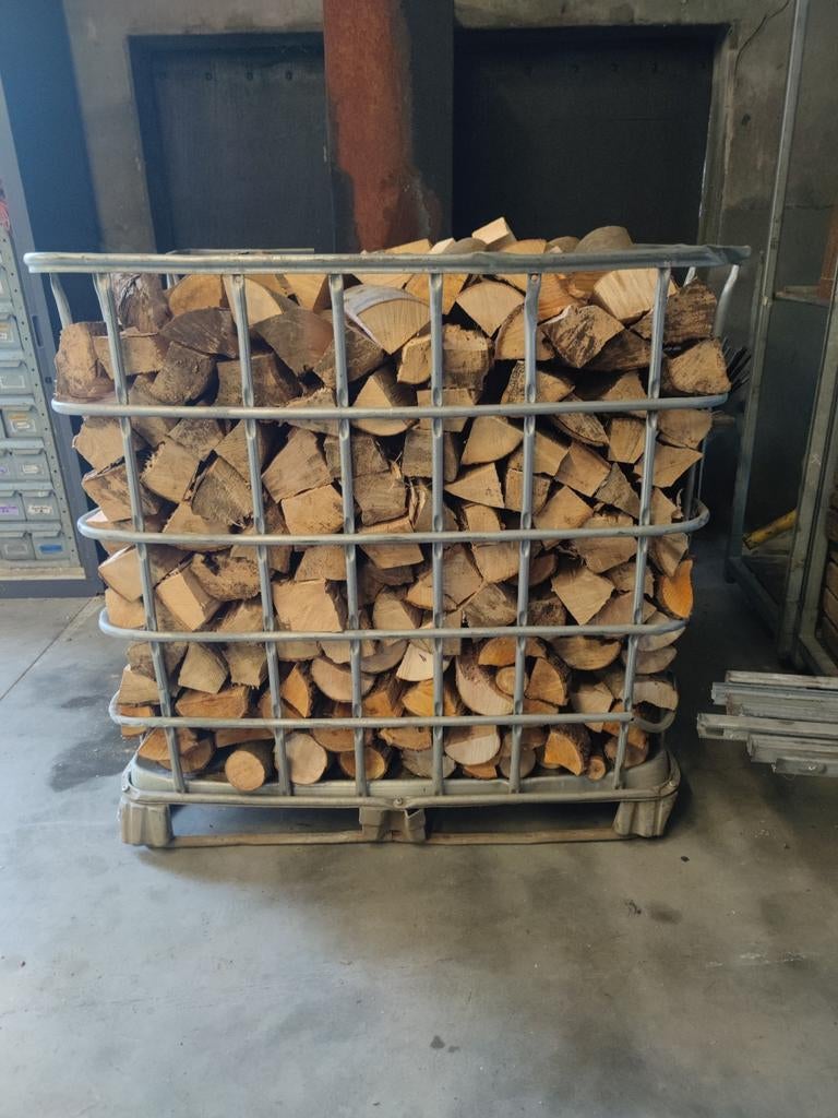 Gedroogd brandhout Diverse houtsoorten, Tuin en Terras, Haardhout, Minder dan 3 m³, Ophalen, Overige houtsoorten, Blokken