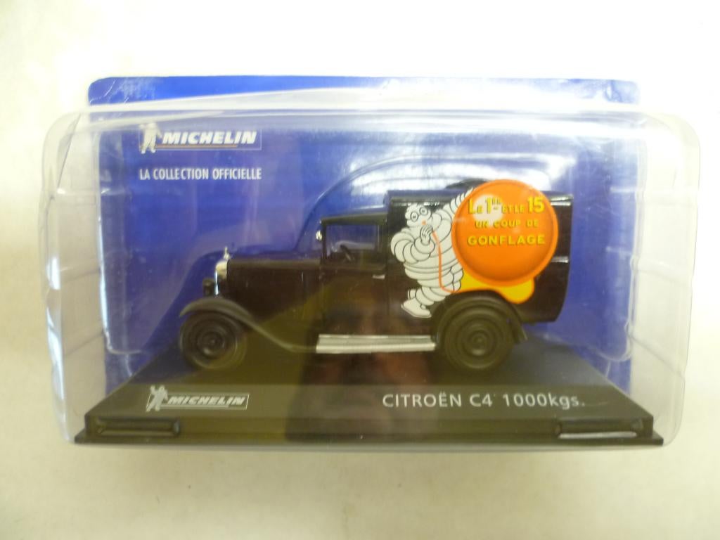 Citroën C4 Michelin 1000 KGS 1:43 modelauto, Ophalen of Verzenden, Nieuw, Auto, Overige merken