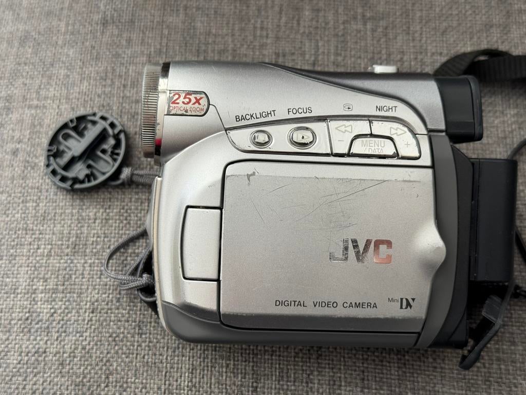 JVC digitaal video camera MiniDV, Mini dv, JVC, 20x of meer, Ophalen of Verzenden