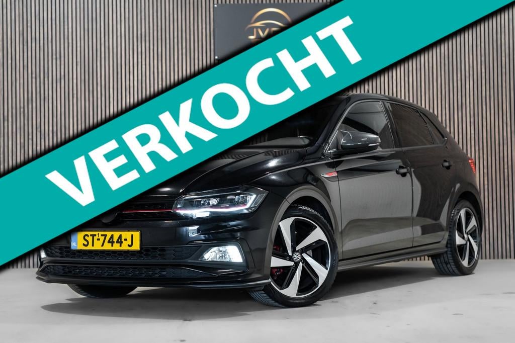Volkswagen Polo 2.0 TSI GTI DSG KEYLESS NAP MILTEK 300PK, Auto's, Gebruikt, 4 cilinders, 1984 cc, Alcantara
