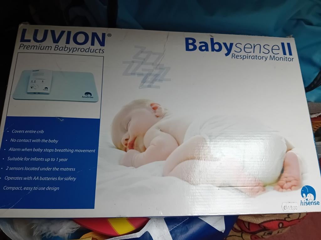 Babysense 2.  Ademshalingmonitor., Kinderen en Baby's, Babyfoons, Ophalen of Verzenden, 250 meter of meer