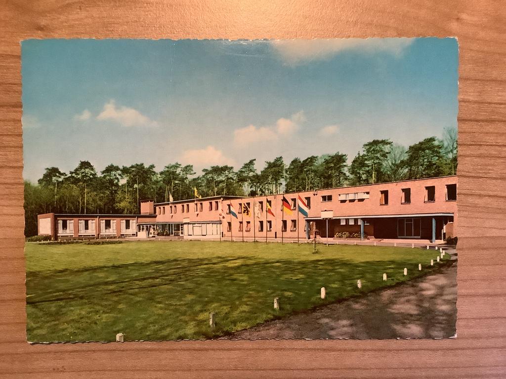 ansichtkaart Houthalen, Ophalen of Verzenden, Gelopen