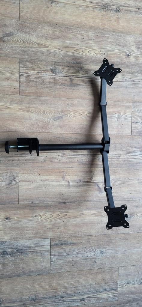 Dubbele monitorarm, Computers en Software, Monitoren, Ophalen, Gebruikt