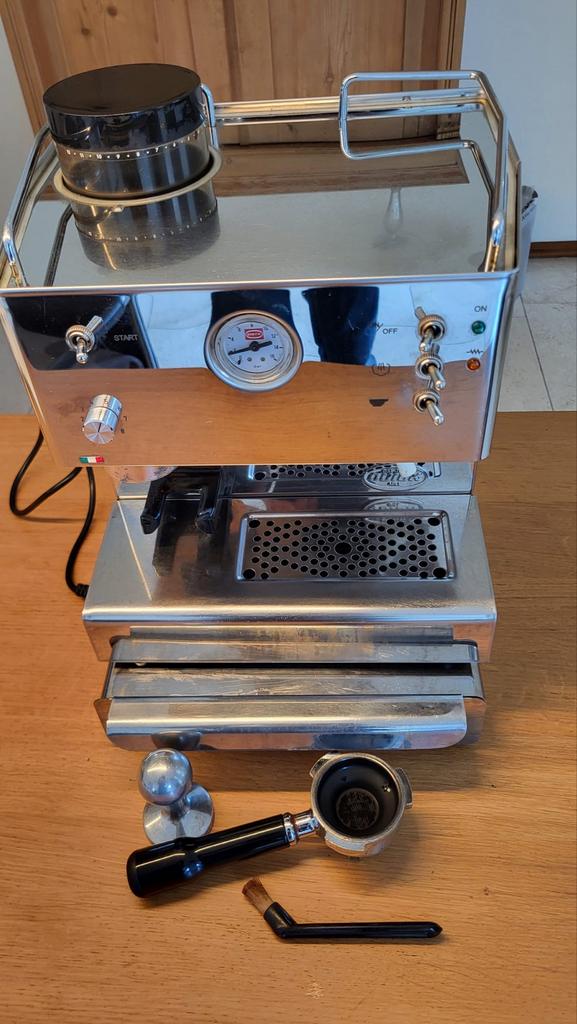 Quick Mill 3035 Espressomachine met Piston - Defect, Ophalen, Niet werkend, Espresso apparaat, Gemalen koffie