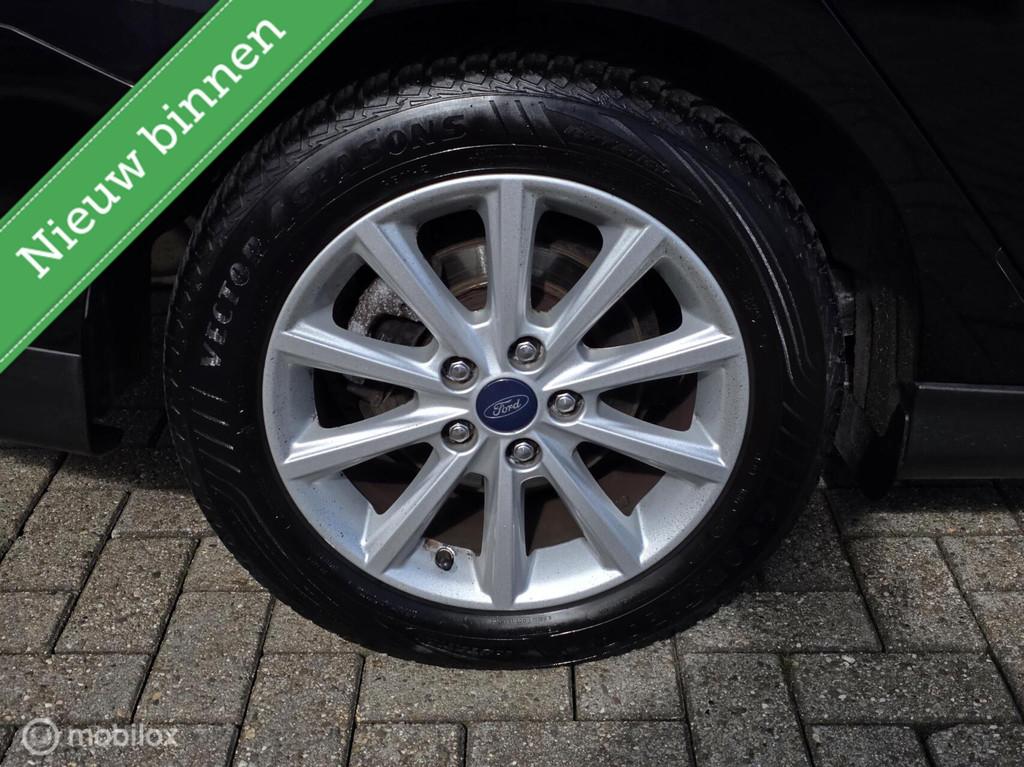 Ford Focus Wagon 1.5 Titanium, Euro 6, 4 cilinders, Zwart, Origineel Nederlands