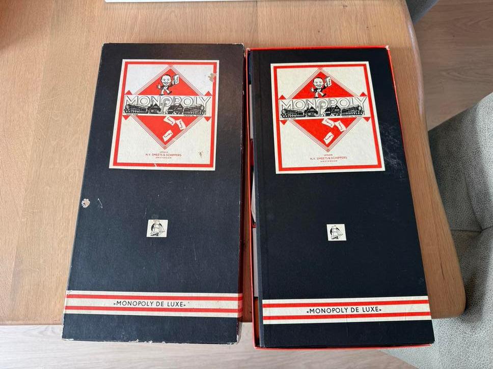 Monopoly oude versie compleet - steun Alpe d'Huez, Drie of vier spelers, Ophalen of Verzenden, Gebruikt