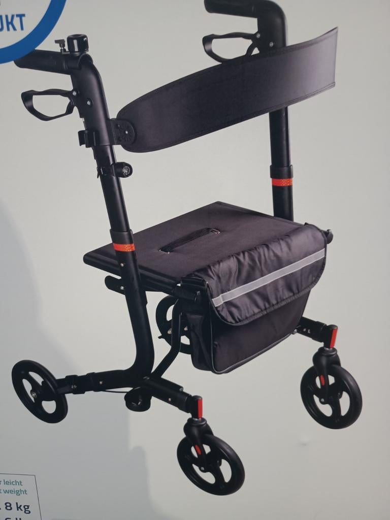 Ridder Rollator inklapbaar, Comfort Plus. Nieuw in doos, Diversen, Ophalen of Verzenden, Opvouwbaar, Nieuw