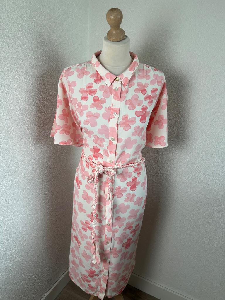 Fabienne Chapot maat 44 roze girlfriend jurk 1943, Maat 42/44 (L), Ophalen of Verzenden, Zo goed als nieuw, Fabienne Chapot