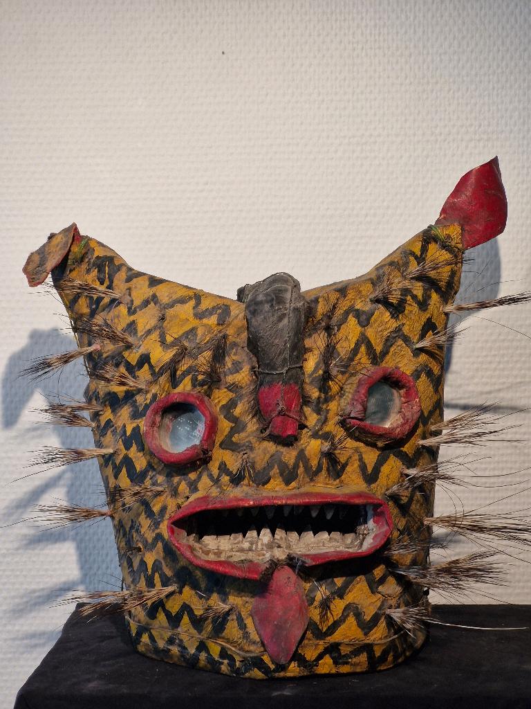Tijger/jaguar masker, Ophalen of Verzenden