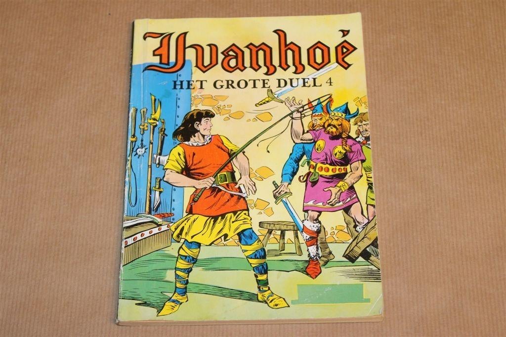 Het Grote Duel — Ivanhoe Strip, Vintage 1968, Eén stripboek, Ophalen of Verzenden, Gelezen