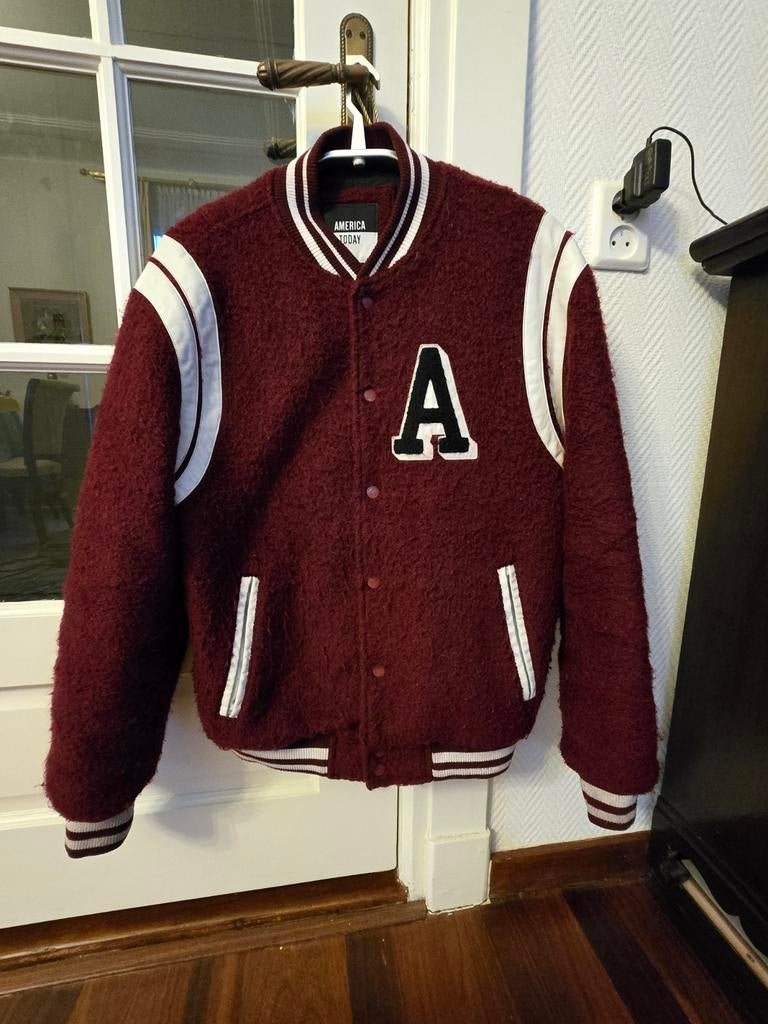 Oversized Baseball jack jas America Today, maat S, Kleding | Dames, Jassen | Zomer, Ophalen of Verzenden, Maat 36 (S)