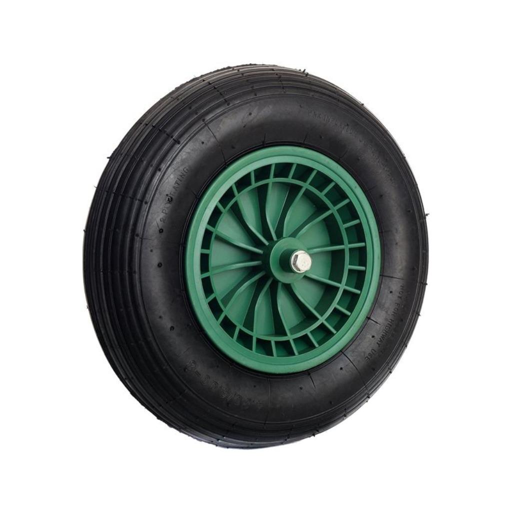 Kruiwagenwiel 4.80/4.00-8 Compleet met as  € 17,95 Nieuw!, Doe-het-zelf en Verbouw, Transportwagens, Nieuw, Transportkar, 100 liter of meer