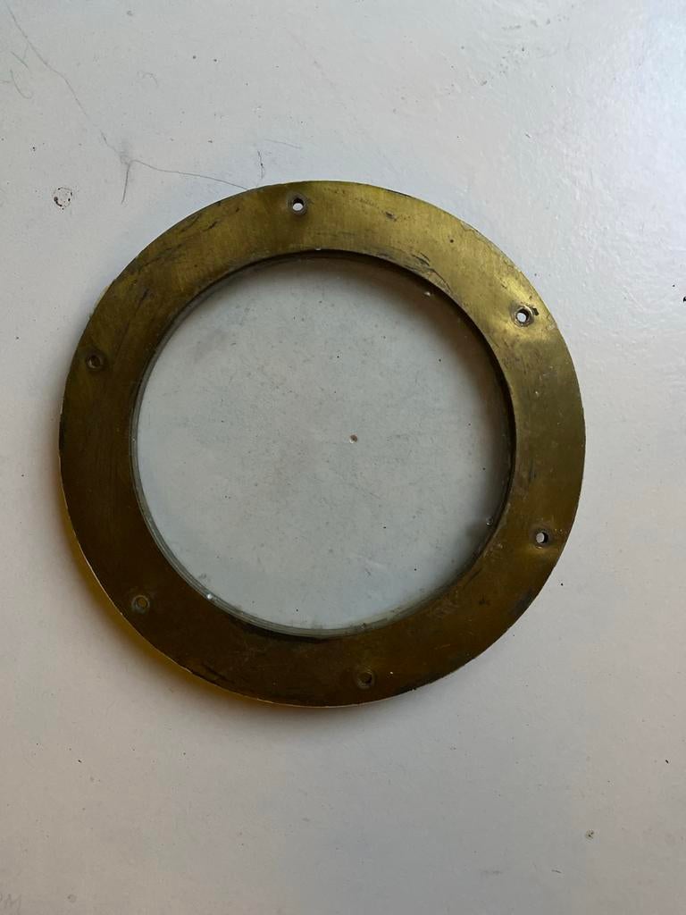 4 Scheepsramen Koper/Brons Wigo Dubrit 239mm, Watersport en Boten, Bootonderdelen, Ophalen of Verzenden, Gebruikt, Dekbeslag, Zeilboot of Motorboot