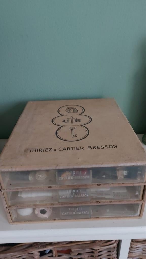 Vintage Thiriez & Cartier-Bresson Naaidoos, Ophalen of Verzenden