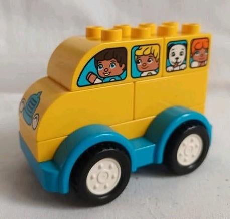 Lego Duplo set 10851 Mijn Eerste Bus, Ophalen of Verzenden, Zo goed als nieuw, Complete set, Duplo